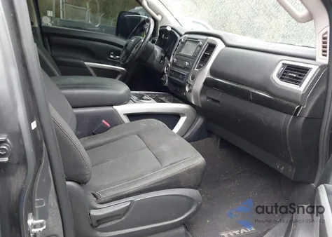 2017 Nissan Titan Sv из США, поврежденный, VIN 1N6AA1E58HN544088